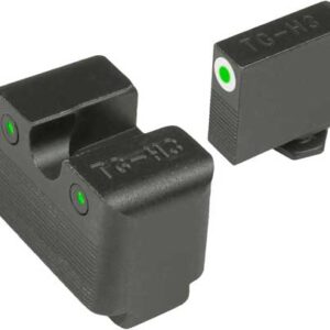 TRUGLO SIGHT SET FOR GLOCK HI - MOS TRITIUM PRO WHTE W/U-NOTCH