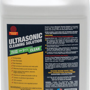 SHOOTERS CHOICE ULTRASONIC - CLEANING SOLUTION 1-GALLON