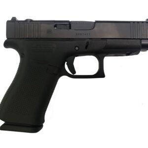 GLOCK 48 MOS 9MM FRONT SERRATION BLACK 10RD PA4850201FRMOS