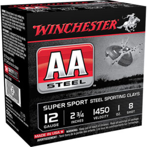 WIN AA STEEL 12GA 2.75 1OZ #8 25/10