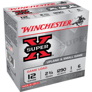 WIN SUPER-X UPLAND 12GA 2.75 1OZ #6 25/10