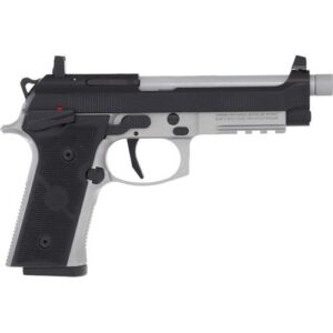 Beretta 92XI SAO Tactical Handgun 9mm Luger 10rd Magazine 5.1" Barrel Black and Silver