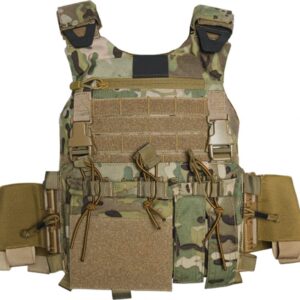 GUARD DOG TRAKR PLATE CARRIER MULTI CAM W/ PLACARD (14999)