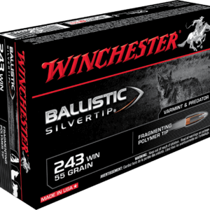 WINCHESTER BALLISTIC SILVERTIP 243WIN 55GR 20RD BX 200RD CASE