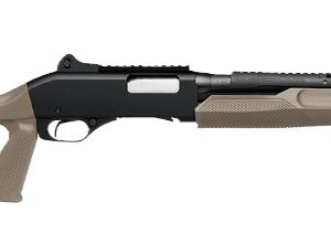 Stevens 320 Tactical 20 GA 18.5" Blk/FDE 5-rd