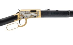 Rio Bravo R Reagan 22LR 18" Gold/Wood 15-rd