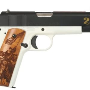 Thompson 1911 USMC 45ACP 5" Wht/Blue/Wd 7rd
