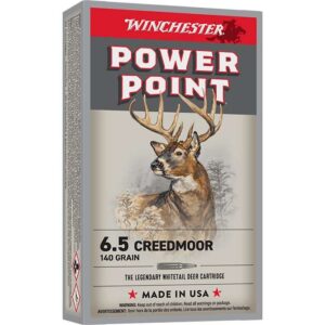 WINCHESTER SUPER X POWER POINT 6.5 CREEDMOOR 140   20 RD/BX 10 BX/CS