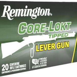 REMINGTON RT3030A, 30-30 WIN 150GR CORE-LOKT TIPPED LEVER GUN 20 RD/BX 10 BX/CS