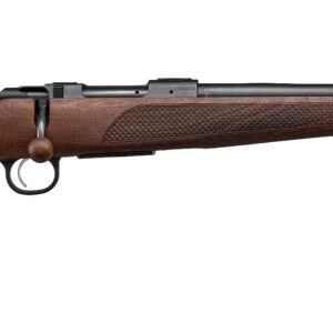 CZ 600 PLS ST2 LUX308WIN 5RD 20IN M15X1 DRILD/TAPD WALNT STK FIBR OPT FRNT/ADJ RR SGTS WALNT BLT KNB