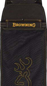 BROWNING BLACK & GOLD CLLCTN - SHELL POUCH W/BOX HOLDER BLACK