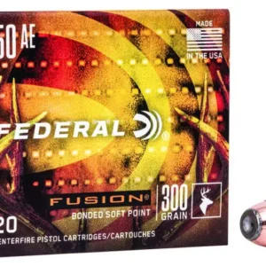 FEDERAL 50 ACTION EXPRESS 300GR FUSION 20 RD/BX 10 BX/CS