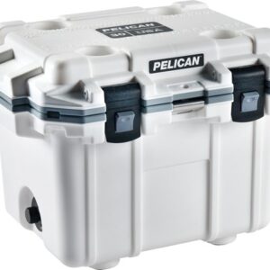 PELICAN COOLERS IM 30 QUART - ELITE WHITE/GRAY