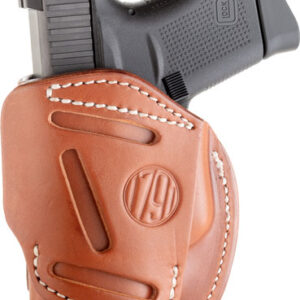 1791 HOLSTER 4-WAY OWB MULTI- - FIT RH SZ2 P365 & SIM BROWN
