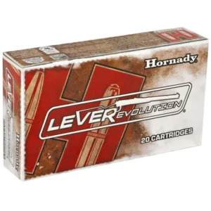 HORNADY LEVERREVOLUTION 25-35 WIN 110G FTX 20RD BX 200RD CASE