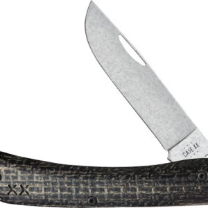 CASE KNIVES CROSSROADS SERIES - BLACK BURLAP LAM SOD BUSTER JR