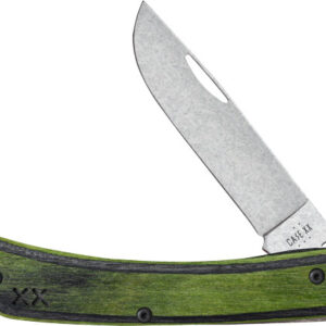 CASE KNIVES CROSSROADS SERIES - GREEN/BLACK LAM SOD BUSTER JR