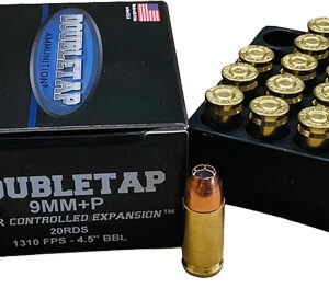 DOUBLETAP 9MM+P 124GR JHP - CONTROLLED EXP 20RD 50BX/CS