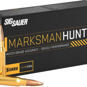 SIG AMMO 7MM RM 160GR MARKSMAN - HUNTER GAMEKING 20RD 10BX/CS