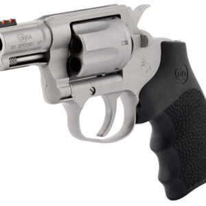 CLT COBRA 38SPL+P 2 SS HOGUE RUBBER GRIP 6RD