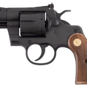 CLT PYTHON 357MAG 2.5 MATTE BLUED WOOD GOLD