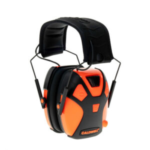 CALDWELL YOUTH ELECTRON EARMUFF HOT CORAL