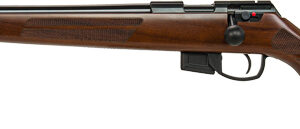 ANSCHUTZ 1761L D HB 22LR - 20" BLUED/WALNUT CLASSIC LH