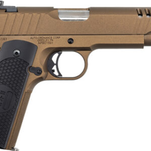 AUTO-ORDNANCE 1911A1 45ACP SS - BURNT BRONZE G10 GRIPS