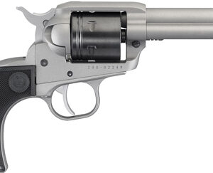 RUGER WRANGLER 22LR 4.62" - FS 6-SH SILVER SYNTHETIC