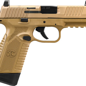 FN 545 MRD 45 ACP NMS - 2-10 RD MAGS FDE