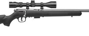SAVAGE 93-FVSSXP 22WMR 21" HB - W/3-9X40 ACCU TGR SS/BLACK SYN