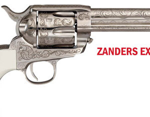 CIMARRON BAT MASTERSON 357MAG - PW FS 5.5" ENGRAVED NICKEL