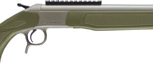 CVA SCOUT TD V3 350 LEGEND 20" - STAINLESS/OD GREEN SYNTHETIC