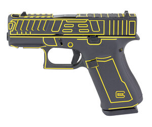 GLOCK 43X 9MM 10RD OUTLANDER YELLOW