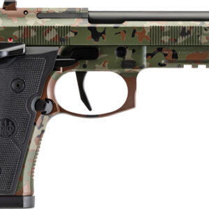 BERETTA 92XI SAO FS 9MM 4.7" - 10RD FLECTARN CAMO 2 MAGS