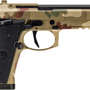 BERETTA 92XI SAO FS 9MM 4.7" - 10RD FROGSKIN CAMO 2 MAGS