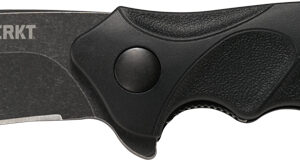 CRKT FORESIGHT 3.53" PLAIN - EDGE ASSISTED OPEN BLACK/BLACK