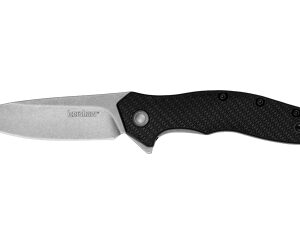 KERSHAW SHORELINE 3" BLACK/STONEWASH