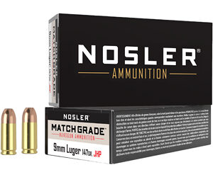 NOSLER ASP 9MM 147GR JHP 50/500