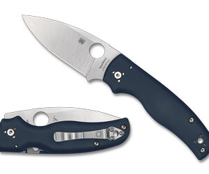 SPYDERCO SHAMAN G-10 3.58" BLUE