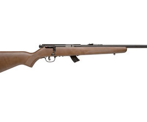 SAV MKII-GY 22LR 19" 10RD CMPT WOOD