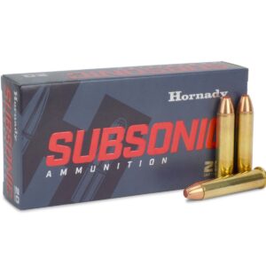 HORNADY SUBSONIC X 45-70 GOVT 410 GR 20RD BX 200RD CASE