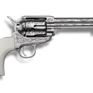 CIMARRON BAT MASTERSON FRONTIER .45LC 5.5" REVOLVER LASER ENGRAVED