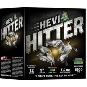HEVI-SHOT HEVI-HITTER 12GA 3IN 1-1/4OZ BB TUNGSTEN/STEEL 25 RD/BX 10 BX/CS