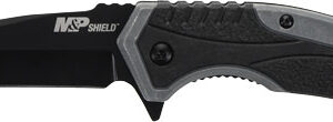 S&W KNIFE M&P SHIELD 2.8" - TANTO SPRING ASSIST BLACK