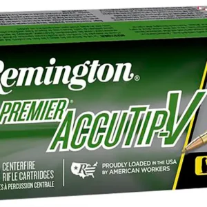 REMINGTON PRA223RB 223 REM 50GR ACCUTIP-V BT 20 RD/BX 10 BX/CS