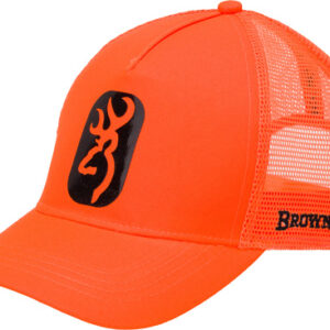 BROWNING CAP CENTERFIRE BLAZE - ORANGE W/BUCKMARK PATCH ADJ