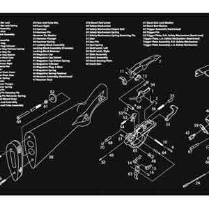 TEKMAT ARMORERS BENCH MAT - 12"X36" REMINGTON 870