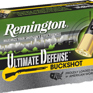REMINGTON ULTIMATE DEFENSE - 12GA 3" 00 BUCK 5RD 20BX/CS