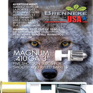 BRENNEKE USA CLASSIC MAG 410 - 3" 1/4OZ SLUG 5RD 50BX/CS
